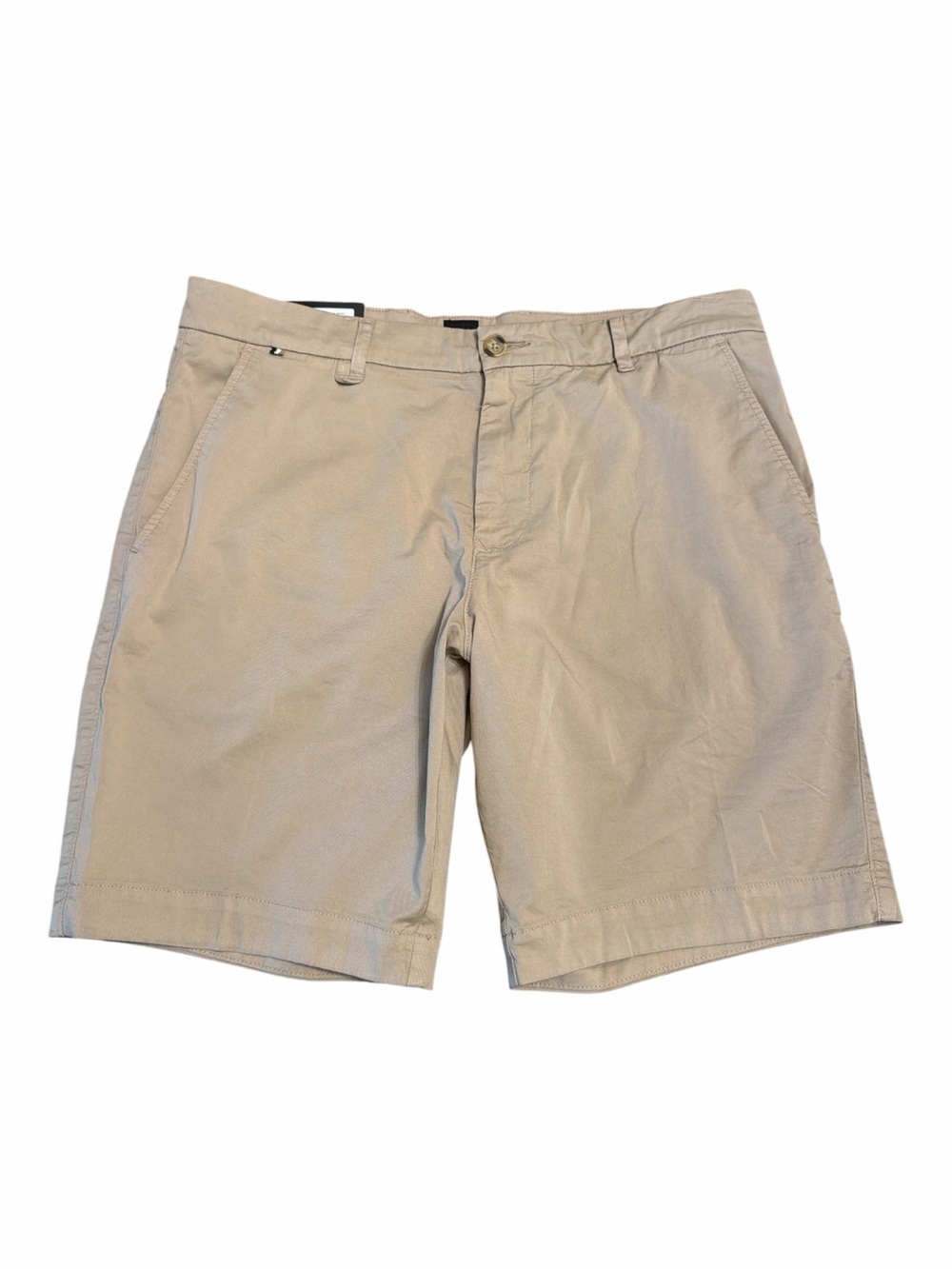 BOSS Hugo Boss H-Slice Slim Fit Light Beige Chino Shorts Men’s 34R NWT